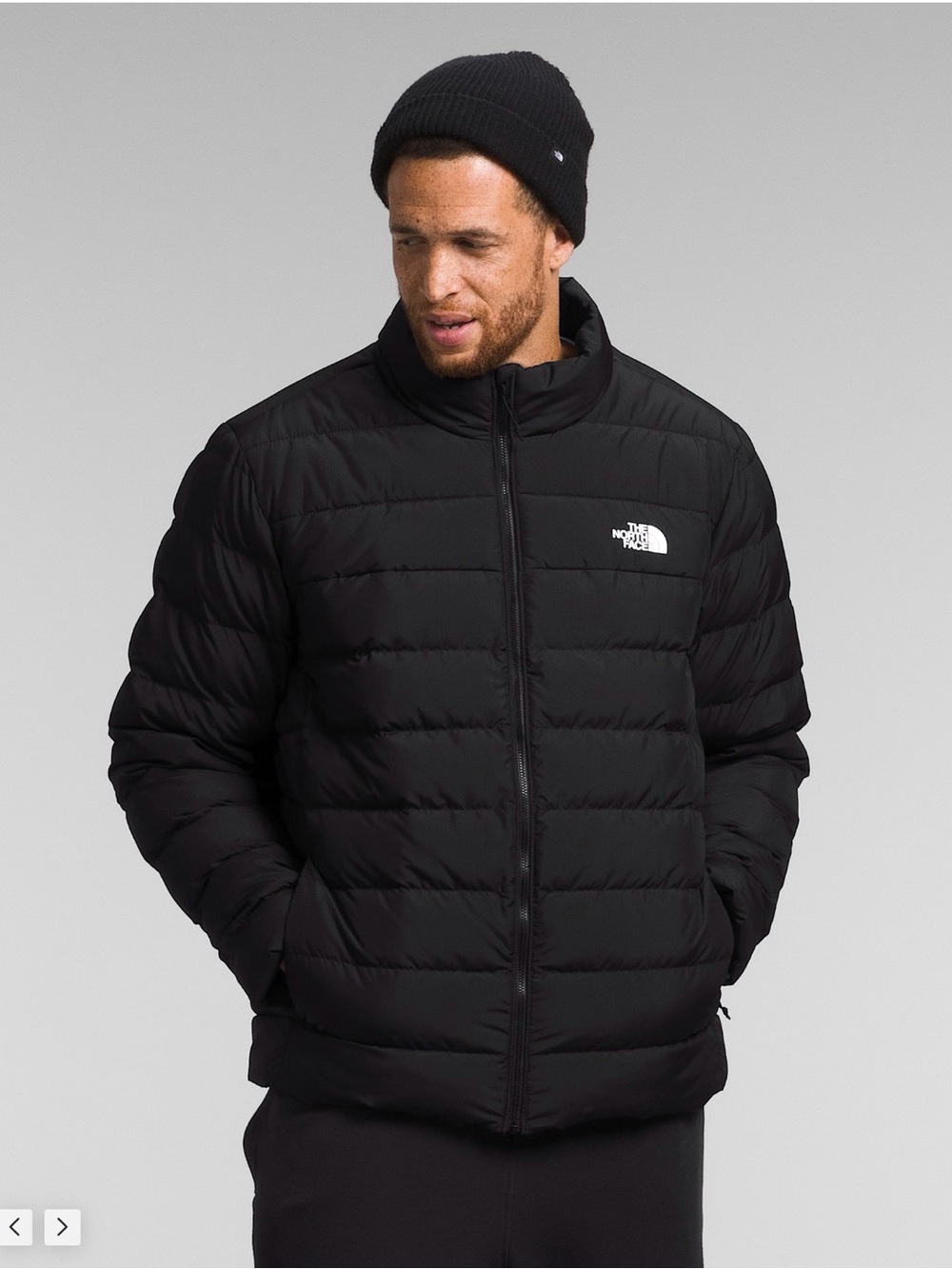 North Face Men’s Big Aconcagua 3 Jacket Size 4X Big/Tall TNF Black NF0A84KG NWT